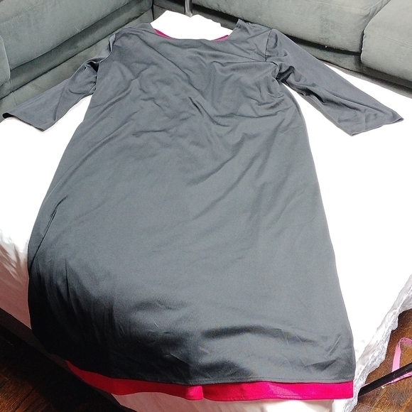 Westside clothing co. Women's size 14 black and red dress - Picture 5 of 8